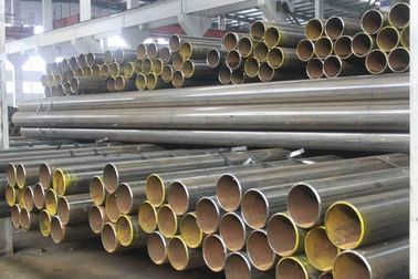 Chine L'immersion chaude industrielle a galvanisé l'argent de tuyau d'acier d'ERW/la taille peinte par noir 219 - 820mm fournisseur