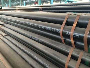 Chine Tuyau d'acier sans couture enduit de noir de tuyau d'acier au carbone de FBE pour l'équipement thermique fournisseur