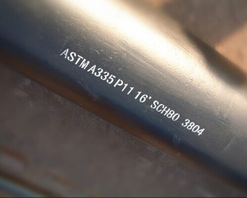 Tuyau d'acier d'alliage de Seamlss pour la centrale ASTM A335/ASME SA335 P5 P9 P11 P12 P22 P91 P92
